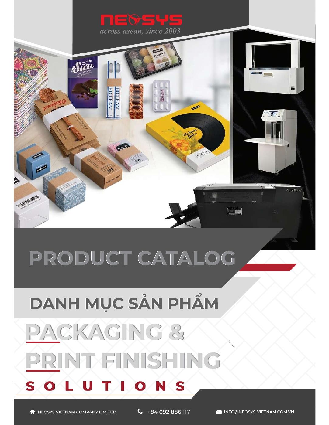 GIẢI PHÁP ĐÓNG GÓI & GIA CÔNG SAU IN