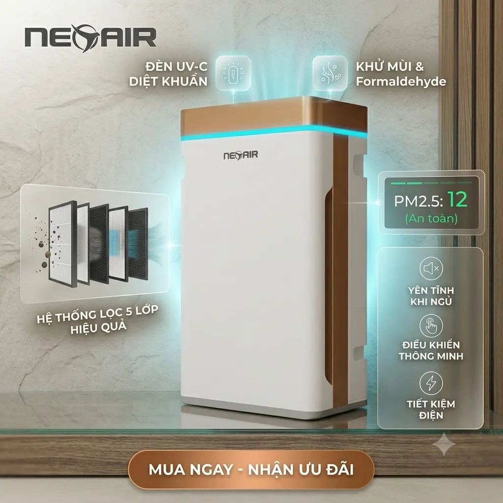 MÁY LỌC KHÔNG KHÍ NEOAIR 55